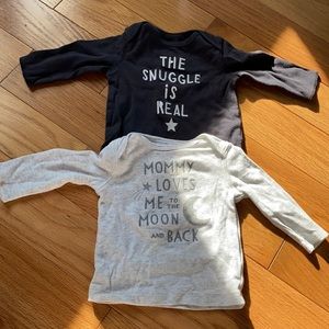 Carter's long sleeve shirts